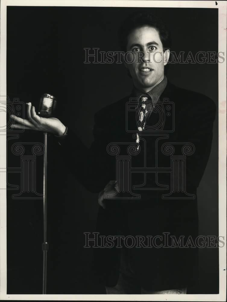 1990 Press Photo Comedian Jerry Seinfeld in \