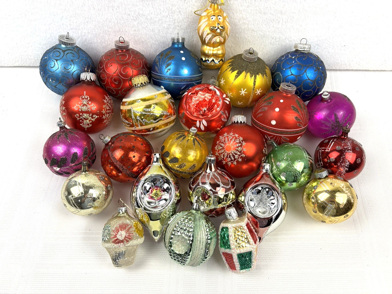 Vtg Mercury Glass Indent Christmas Ornaments Austria Germany W Germany Czech 25 Vtg Mercury Glass Indent Christmas Ornaments Austria Germany W Germany Czech 25