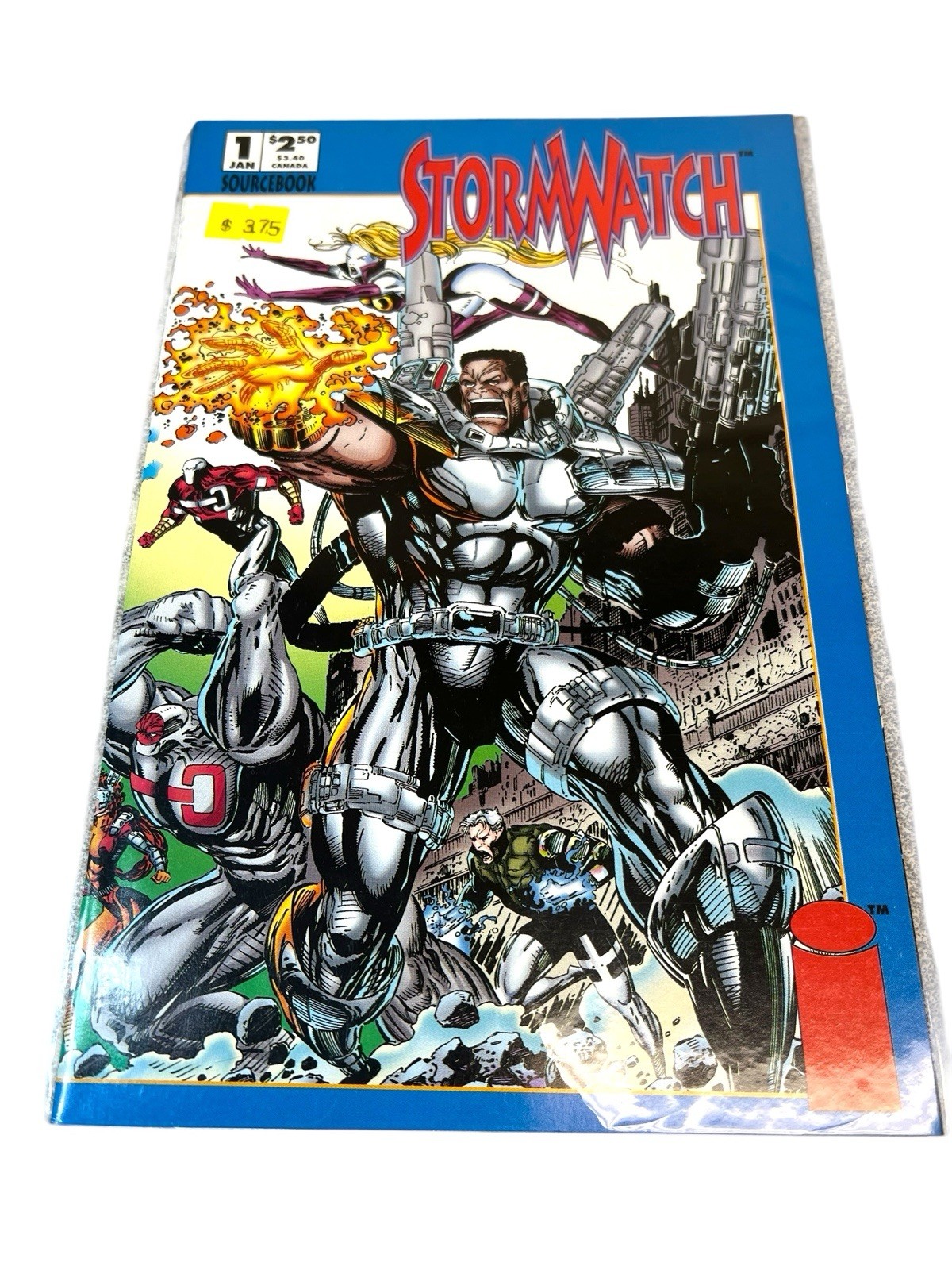 Stormwatch Number 1 Sourcebook Image Comics Stormwatch Number 1 Sourcebook Image Comics