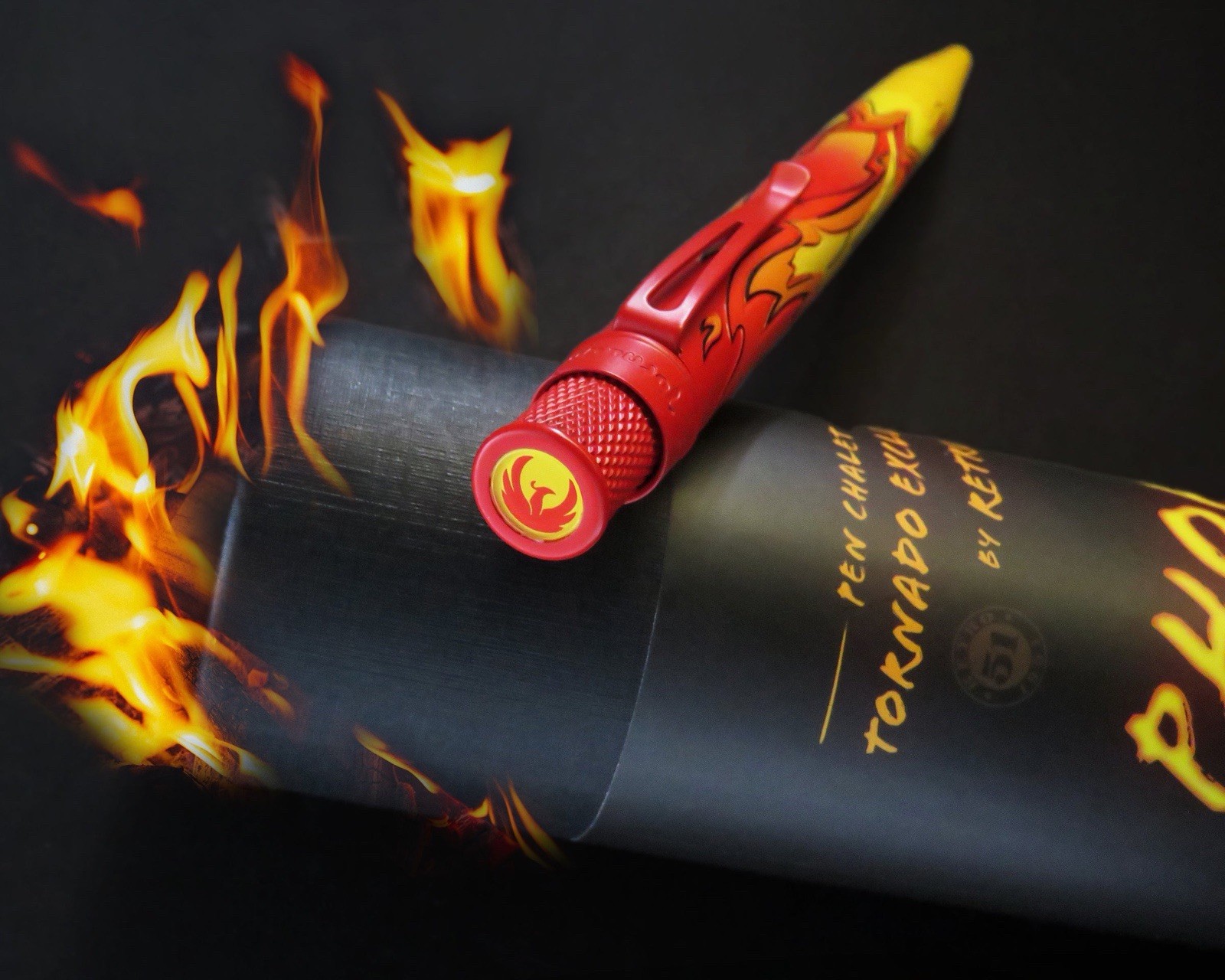 π₯ RARE & HOT Retro 51 Tornado Phoenix Rollerball β Pen Chalet Exclusive π₯ π₯ RARE & HOT Retro 51 Tornado Phoenix Rollerball β Pen Chalet Exclusive π₯