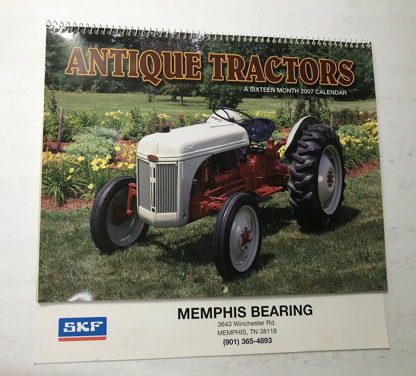 Antique Tractors - Vintage 2007 16-month Calendar - 12 full color pictures