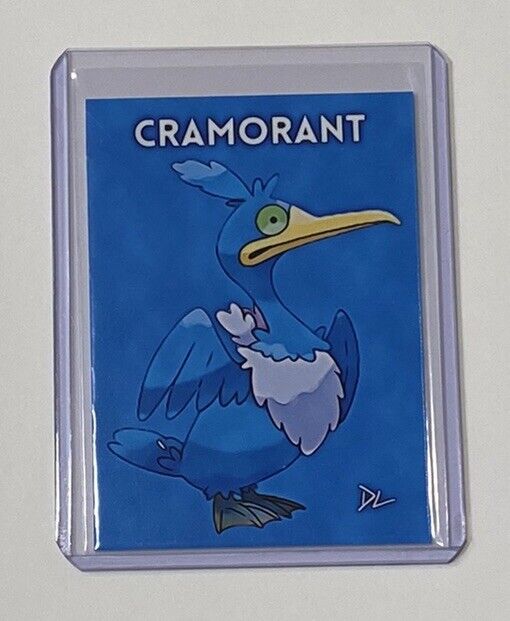Cramorant Limited Edition Artist Signed Pokemon Trading Card 1/10