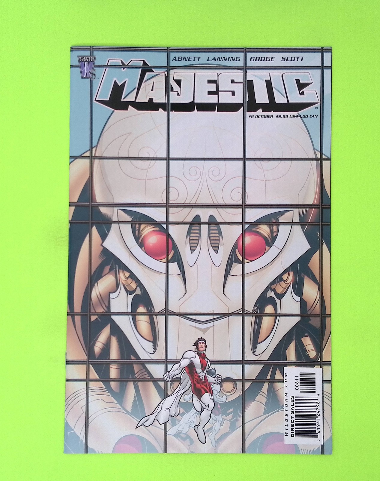 Majestic #8 Vol. 2 2005 WildStorm Productions High Grade Comic Book W161-82 Majestic #8 Vol. 2 2005 WildStorm Productions High Grade Comic Book W161-82