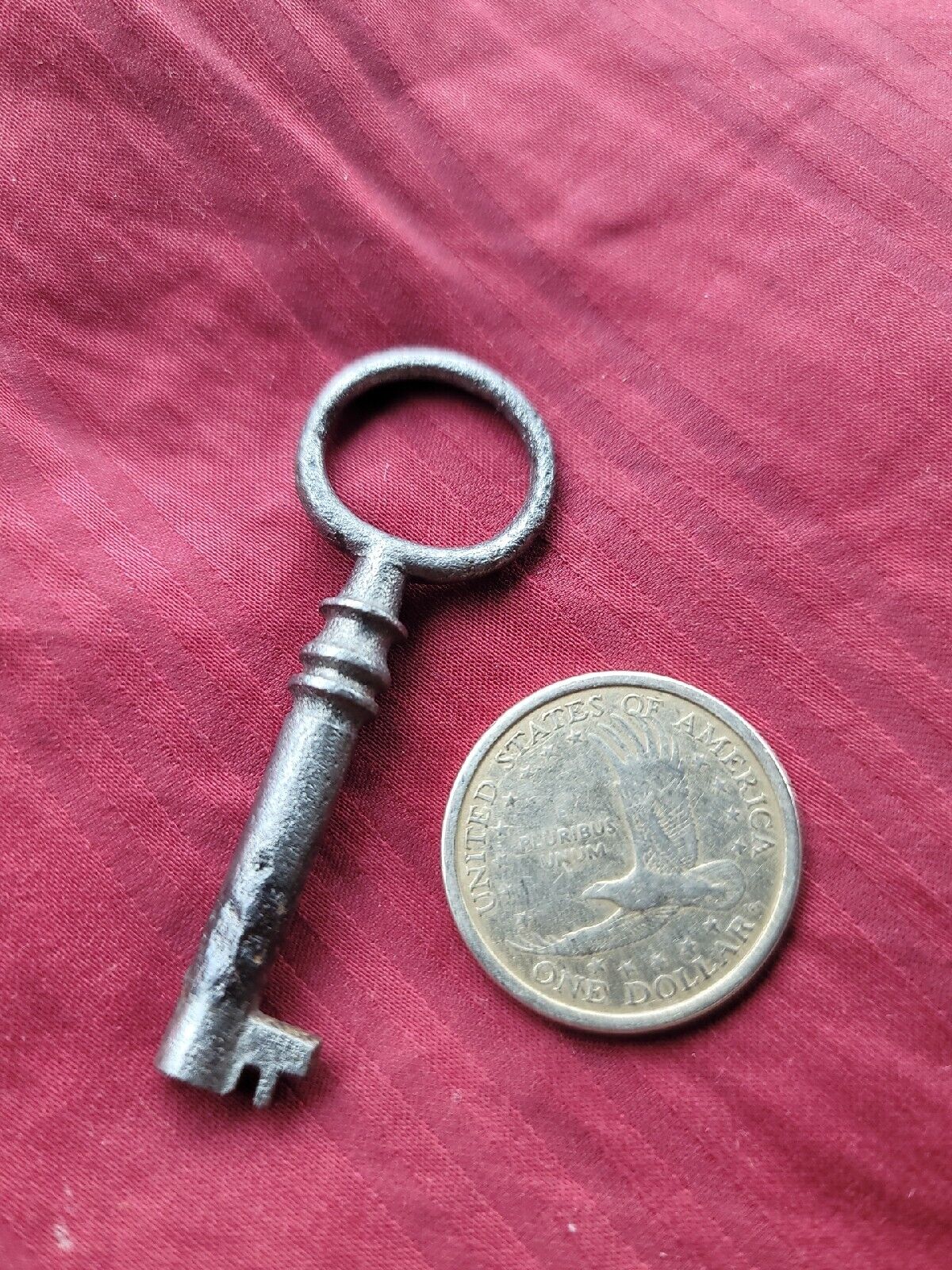 Small Old Skeleton Key Neat Metal Key 