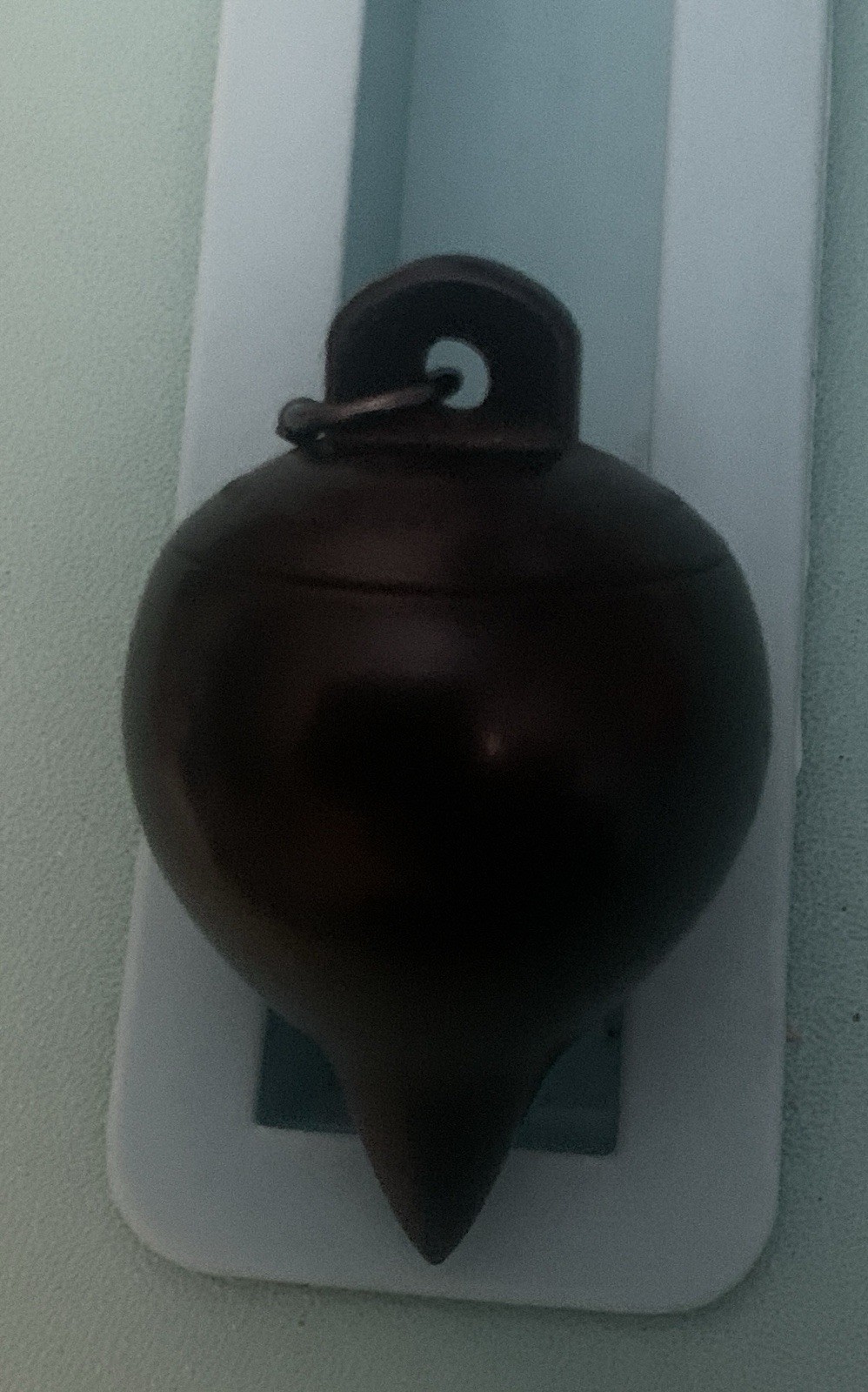 Rare Vintage French Bakelite Dowsing Pendulum Teardrop Container-Esoteric-Paris Rare Vintage French Bakelite Dowsing Pendulum Teardrop Container-Esoteric-Paris
