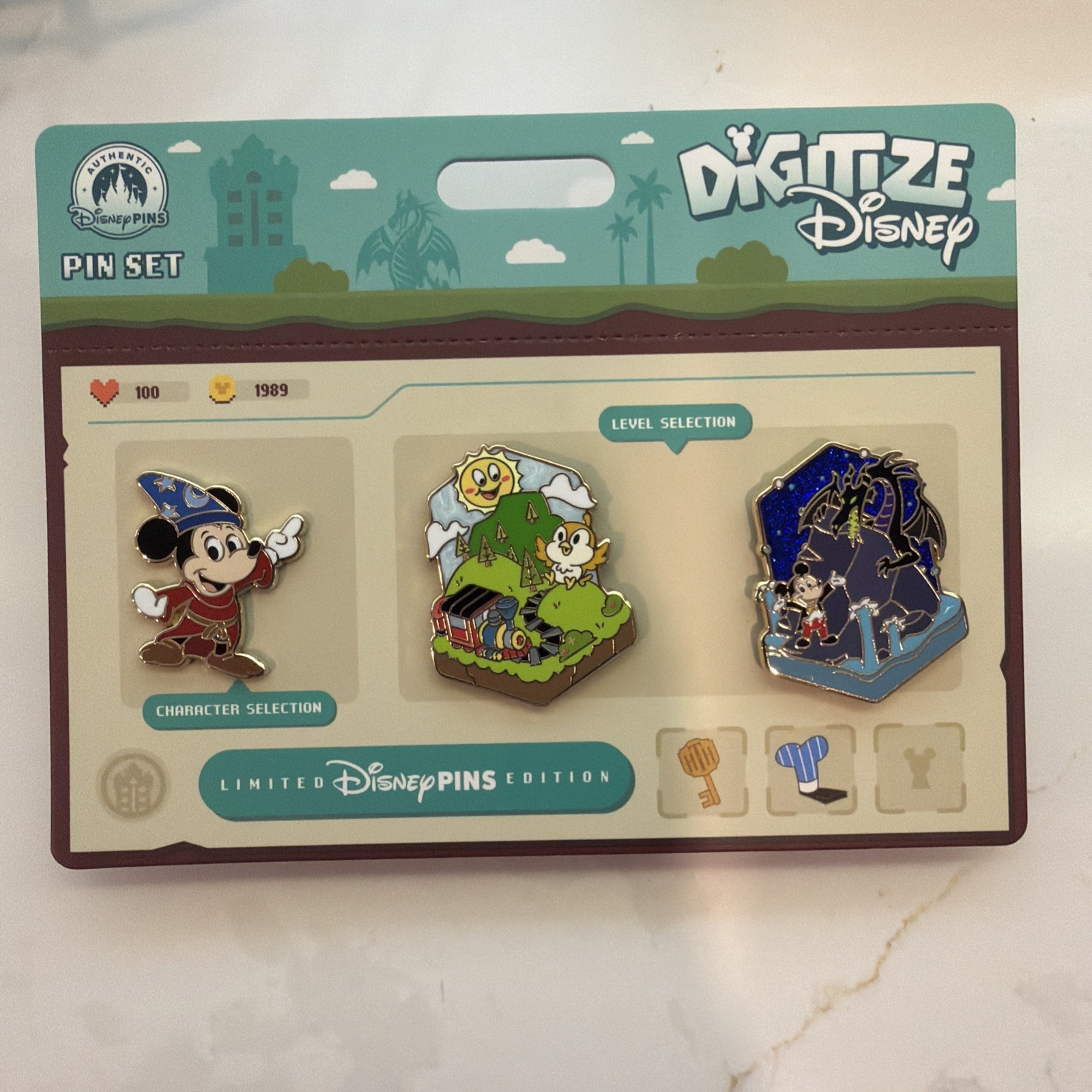 2026 DIGITIZE DISNEY Sorcerer Mickey Runaway Railway Fantasmic DHS LE 3-PIN SET 2026 DIGITIZE DISNEY Sorcerer Mickey Runaway Railway Fantasmic DHS LE 3-PIN SET