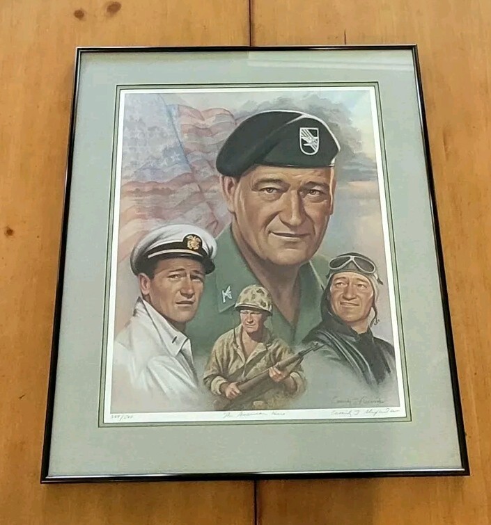 *M John Wayne "An American Hero" By Cassidy J Alexander 384 Of 500 Signed COA *M John Wayne "An American Hero" By Cassidy J Alexander 384 Of 500 Signed COA
