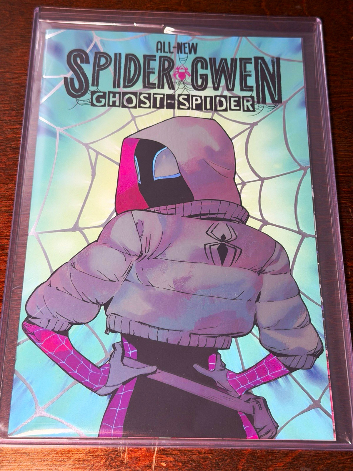 FREE SHIPPING - Marvel All-New Spider-Gwen: Ghost-Spider #1 FOIL - Spiderman FREE SHIPPING - Marvel All-New Spider-Gwen: Ghost-Spider #1 FOIL - Spiderman