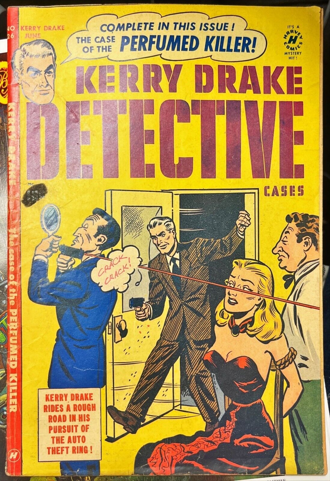 Kerry Drake Detective Cases No. 26 (Harvey Comics, June 1951)