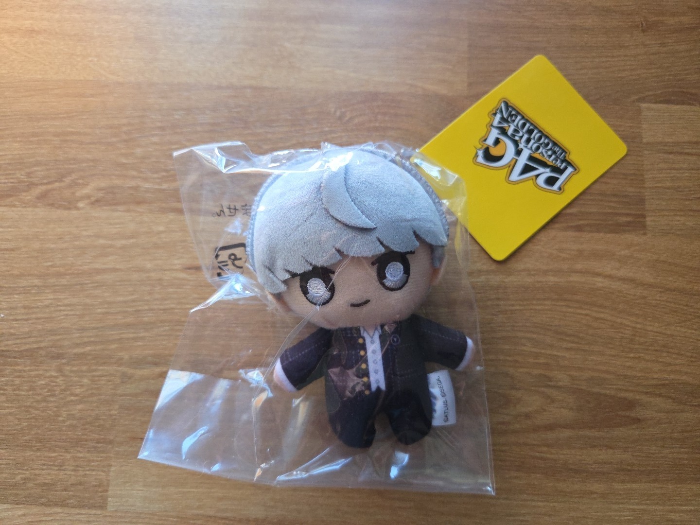 PERSONA 4 GOLDEN P4G Narukami Yu HERO Plush Doll Keychain From Japan NEW PERSONA 4 GOLDEN P4G Narukami Yu HERO Plush Doll Keychain From Japan NEW