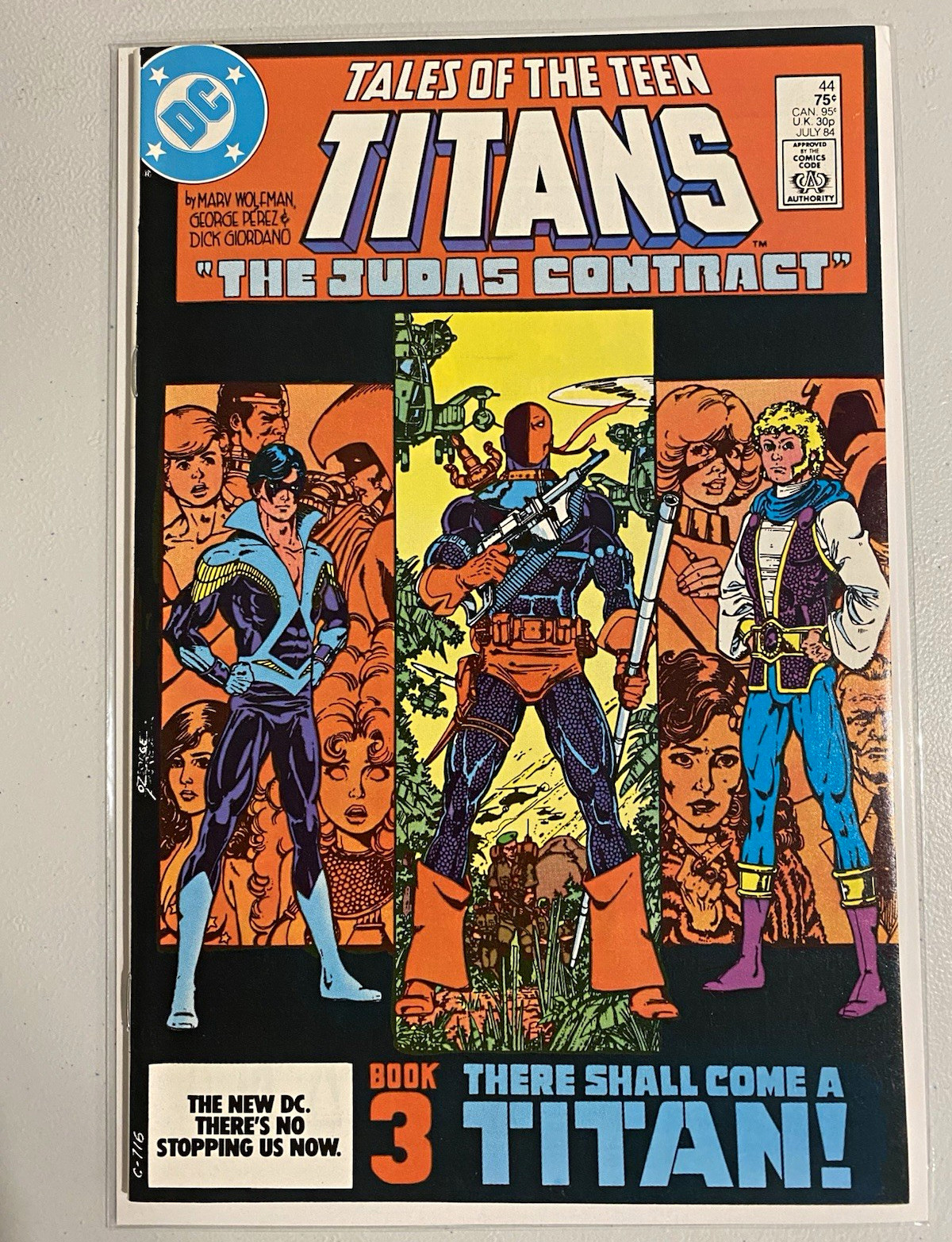 Tales of the Teen Titans #44 NM; 1st Appearance Nightwing; Origin Deathstroke
