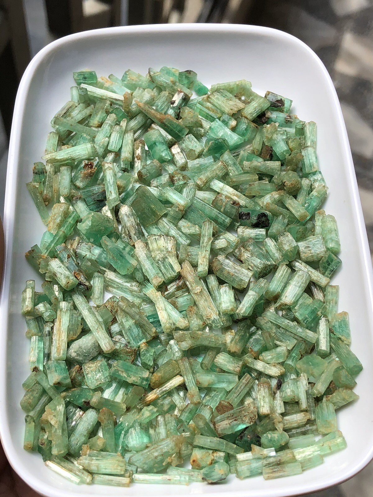 61.1 Amazing Top Class Emerald Crystal from Chatral Pakistan 61.1 Amazing Top Class Emerald Crystal from Chatral Pakistan