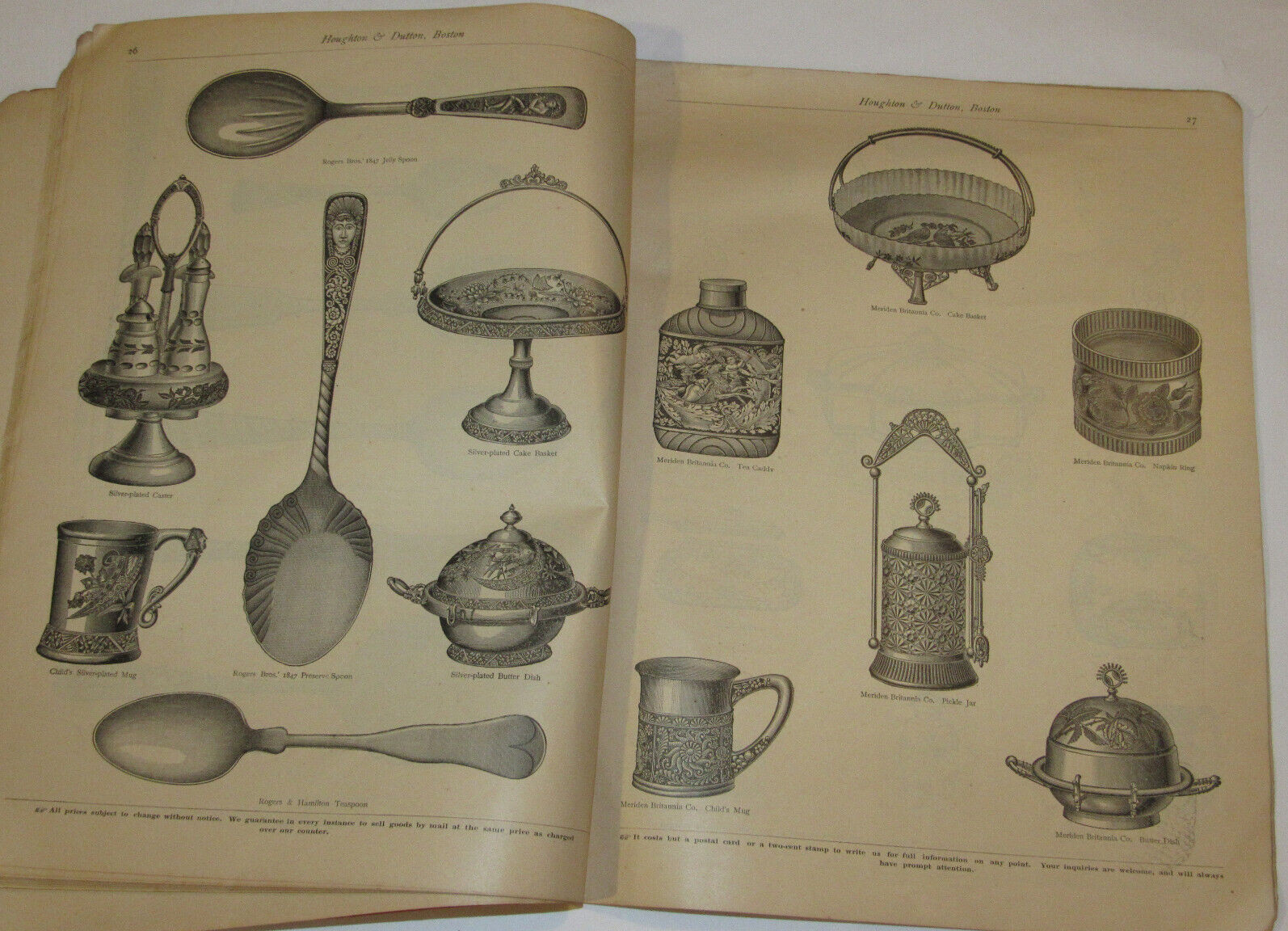 VTG 1889 HOUGHTON & DUTTON DEPARTMENT STORE CATALOG BOSTON, MA PICS & PRICES VTG 1889 HOUGHTON & DUTTON DEPARTMENT STORE CATALOG BOSTON, MA PICS & PRICES