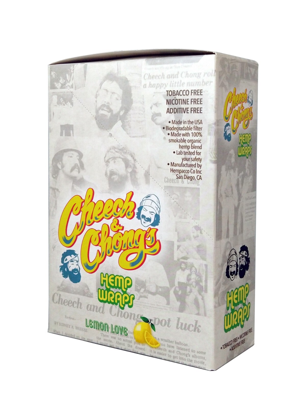 Wraps by Cheech & Chong (Box of 25 - 2 Packs) Wraps by Cheech & Chong (Box of 25 - 2 Packs)