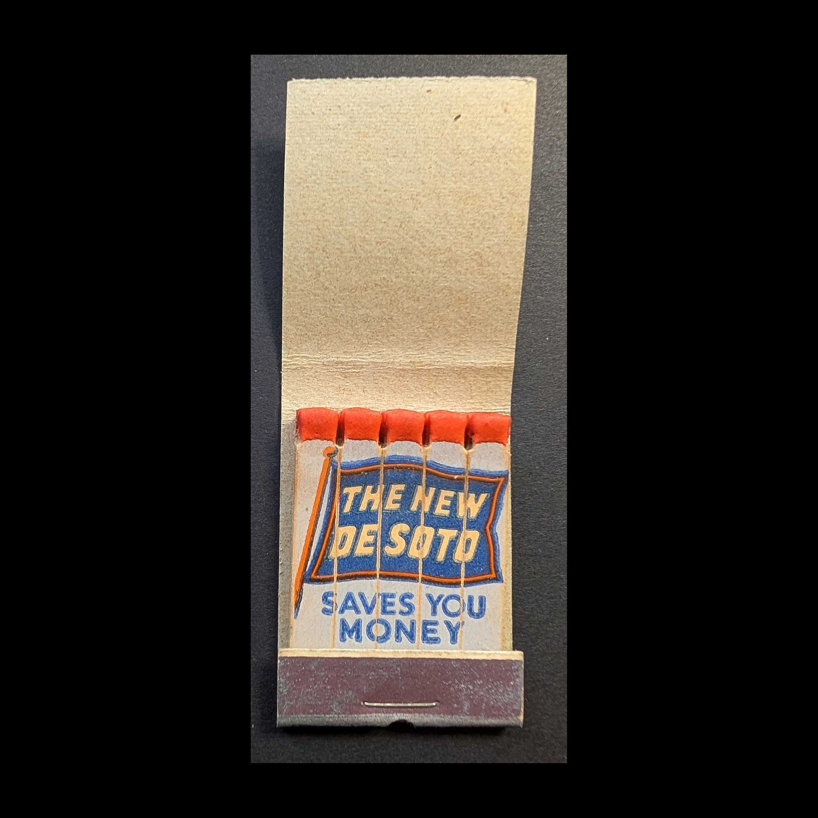Full Book Contour Feature Matchbook Desoto Dlr Commnity Motor Sales Ansonia Full Book Contour Feature Matchbook Desoto Dlr Commnity Motor Sales Ansonia