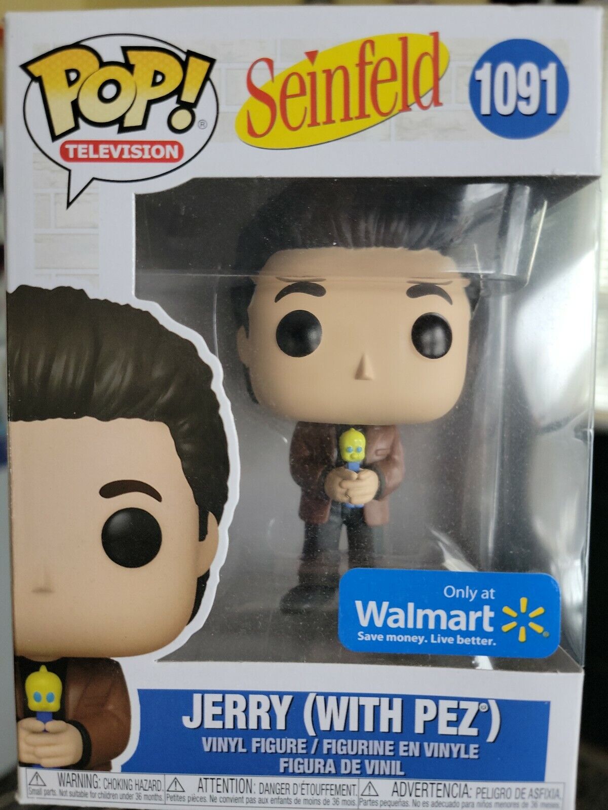 Funko Pop - Seinfeld #1091 - Jerry with Pez -  Walmart Exclusive 