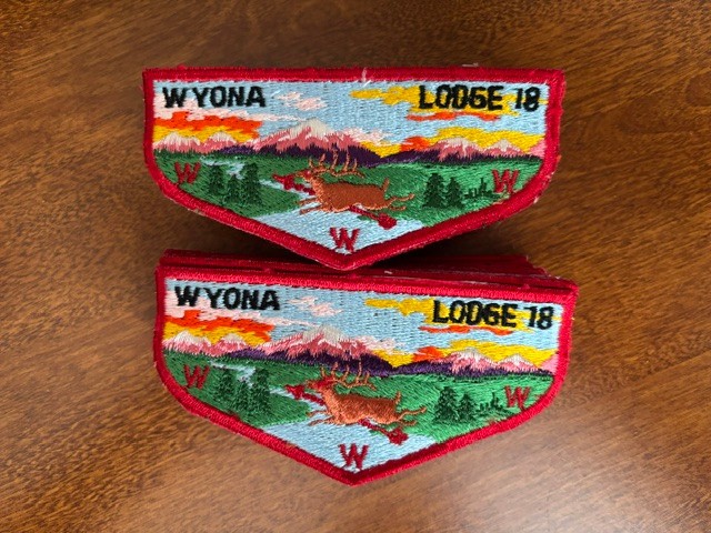 1960's Early 70's Wyona Lodge 18 Flap