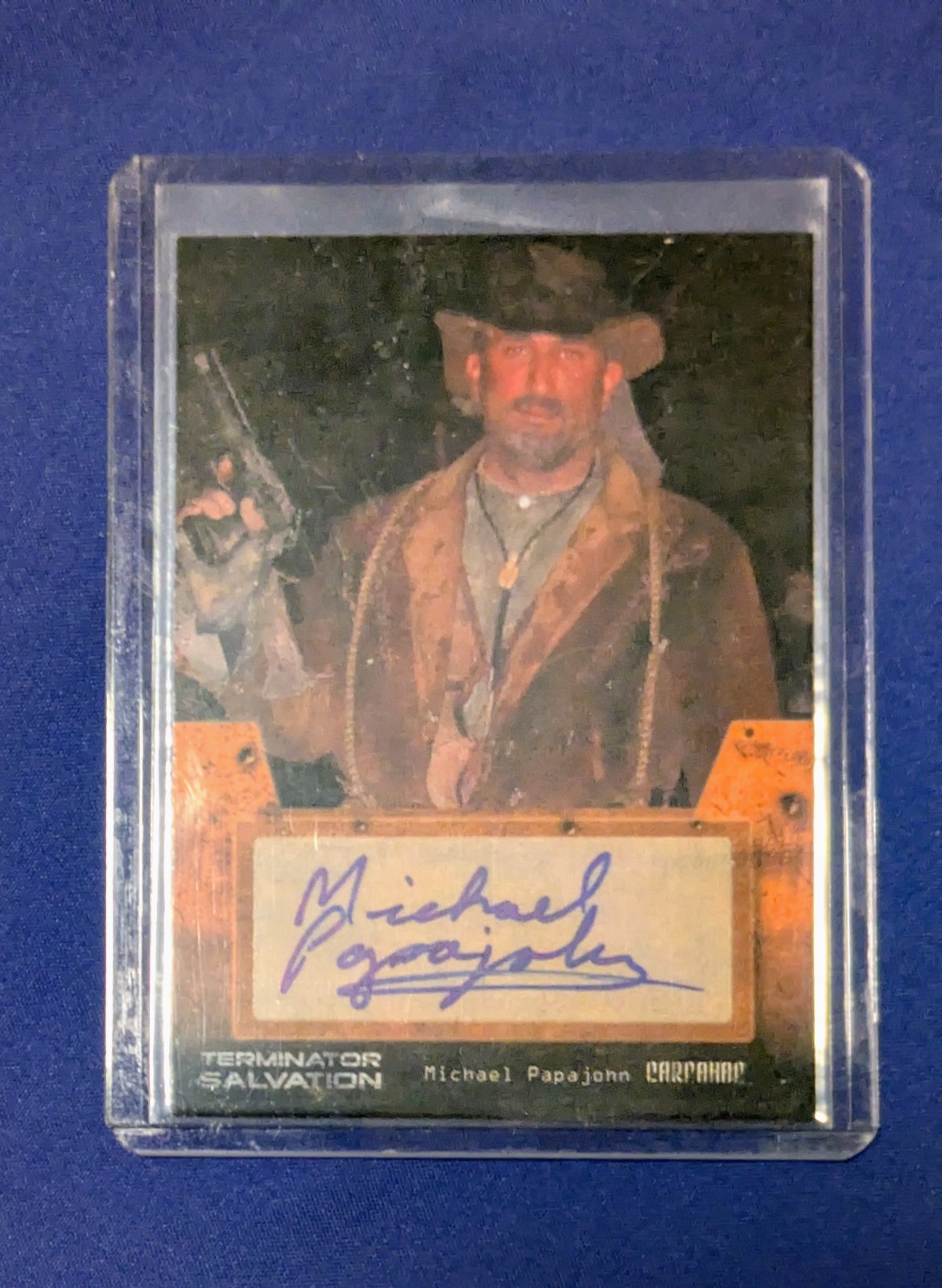 2009 Topps Terminator Salvation Michael Papajohn Autograph Card RARE NM-M 2009 Topps Terminator Salvation Michael Papajohn Autograph Card RARE NM-M