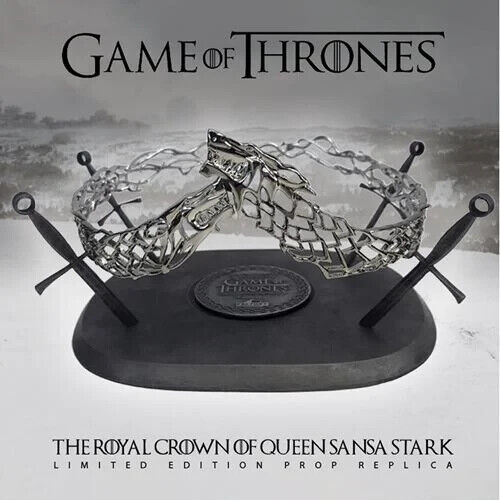 FACTORY ENTERTAINMENT Game of Thrones Crown Queen Sansa Stark Prop LE rare