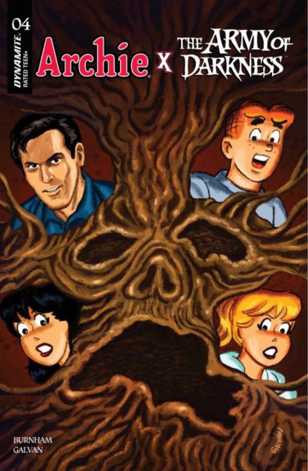 Archie x The Army of Darkness #4 CVR B Bill Galvan Archie x The Army of Darkness #4 CVR B Bill Galvan