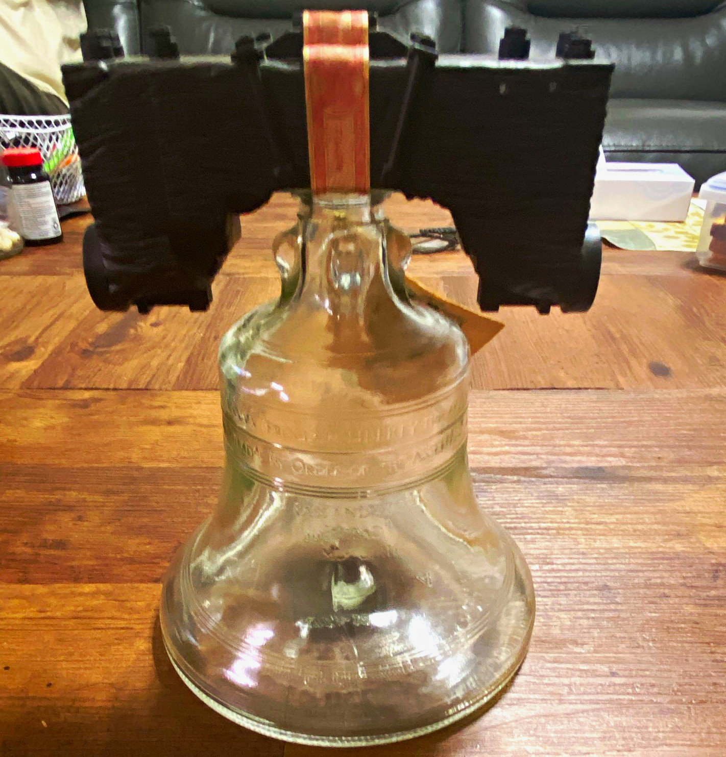 Vintage California Brandy Bicentennial 1776-1976 Commemorative Glass Bottle