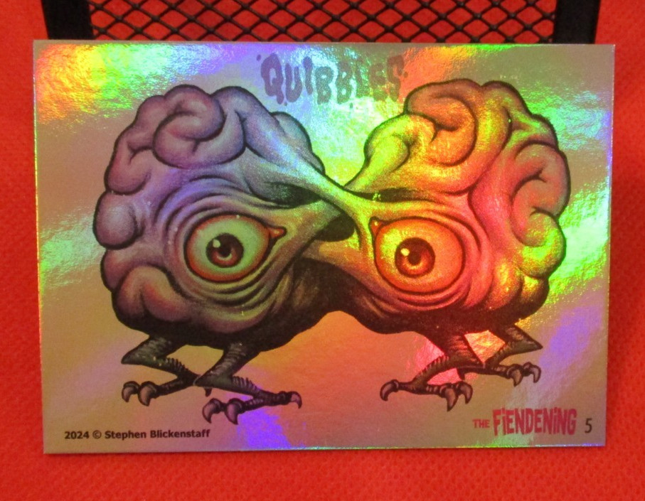 2024 FUNNY FIENDS 2ND SERIES THE FIENDING RAINBOW FOIL SINGLES**PICK YOUR #"S 2024 FUNNY FIENDS 2ND SERIES THE FIENDING RAINBOW FOIL SINGLES**PICK YOUR #"S