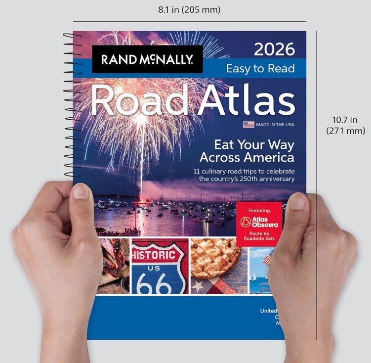 2026 Rand McNally Easy to Read Road Atlas (New) 2026 Rand McNally Easy to Read Road Atlas (New)