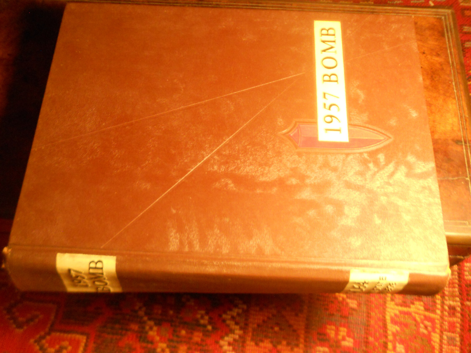 1957 IOWA State COLLEGE The Bomb Yearbook AMES Huxley Story City Boone areas