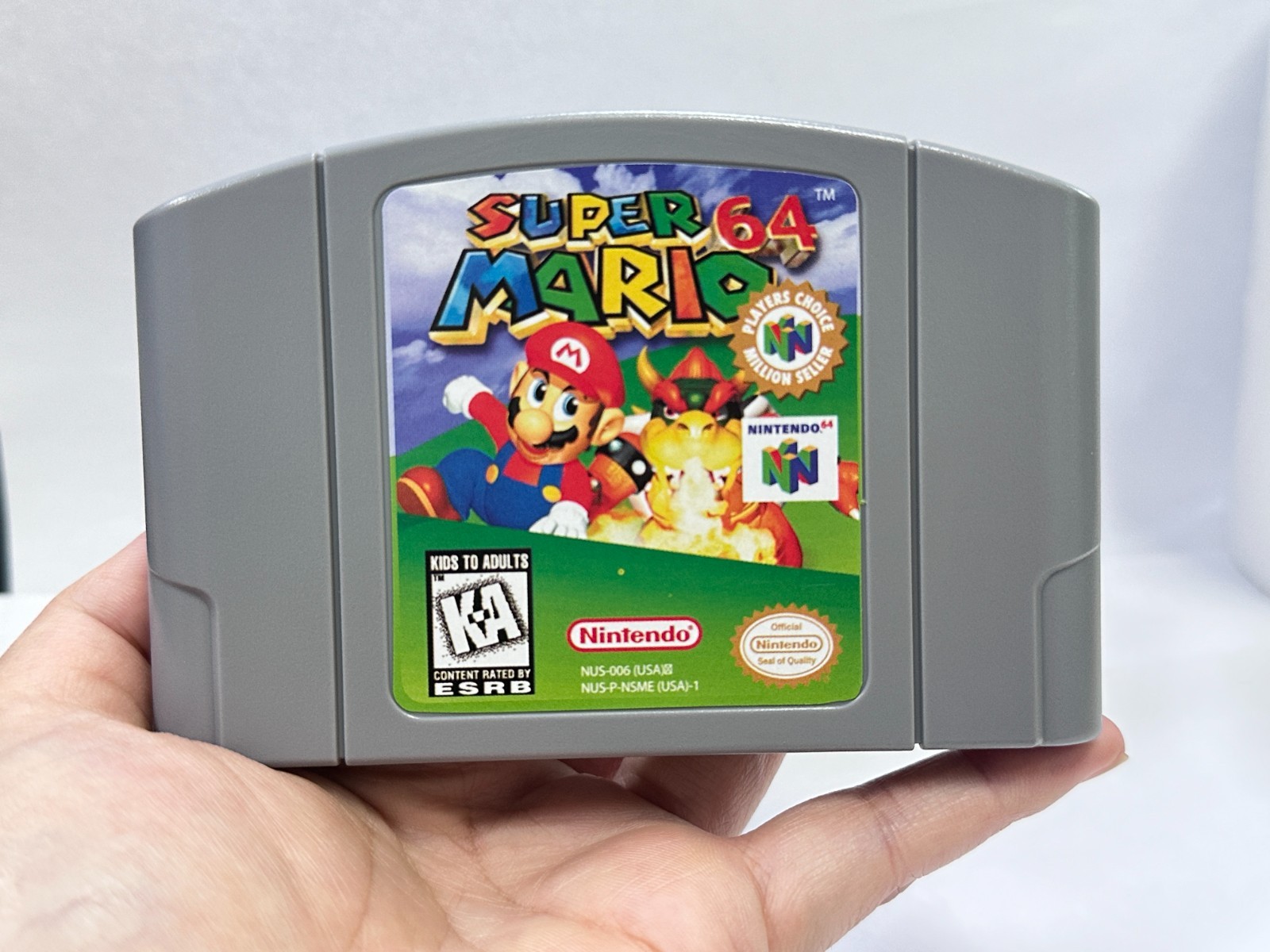N64 Video Games Super Marió 64 US Version N64 Video Games Super Marió 64 US Version