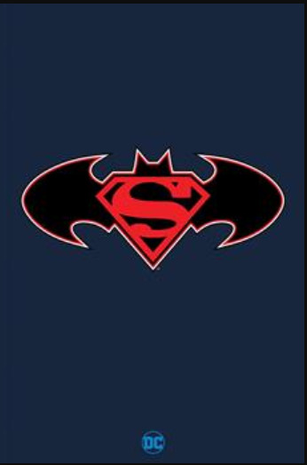 BATMAN SUPERMAN WORLDS FINEST 26 NM LOGO FOIL VARIANT DC 2024