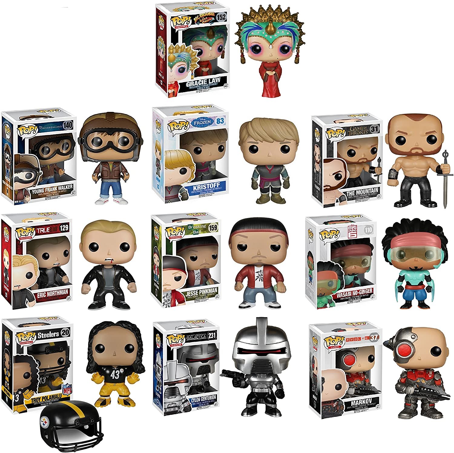 Funko Pop Exclusive Mystery Starter Pack Set of 10 "Includes 10 Random Funko PO Funko Pop Exclusive Mystery Starter Pack Set of 10 "Includes 10 Random Funko PO