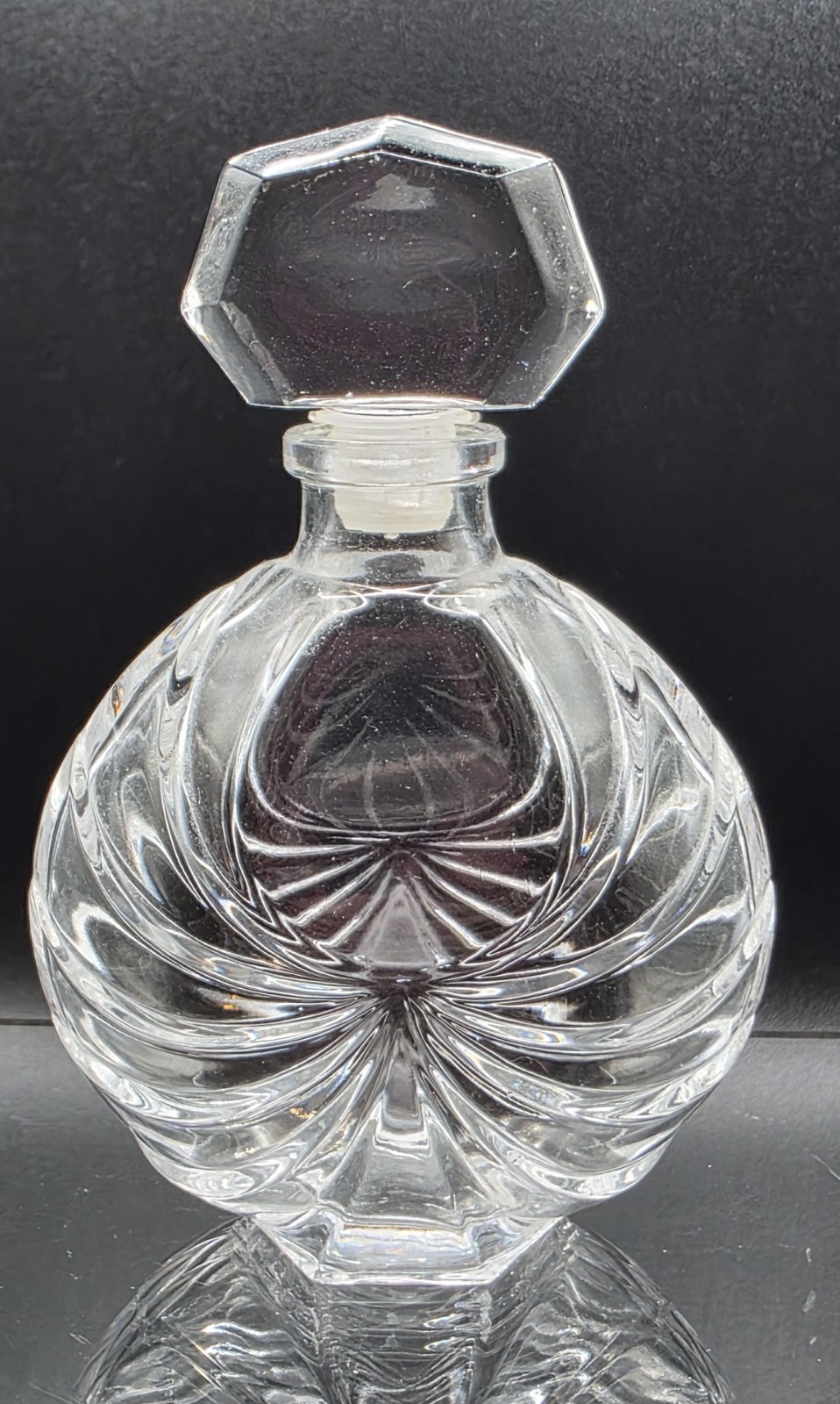 Verreries de Courval (VCA) Vintage French Crystal Perfume Bottle