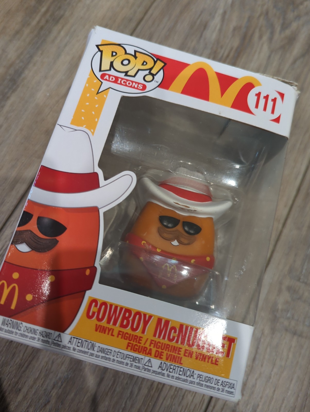 MCDONALD'S - COWBOY MCNUGGET #111: Funko Pop Vinyl MCDONALD'S - COWBOY MCNUGGET #111: Funko Pop Vinyl