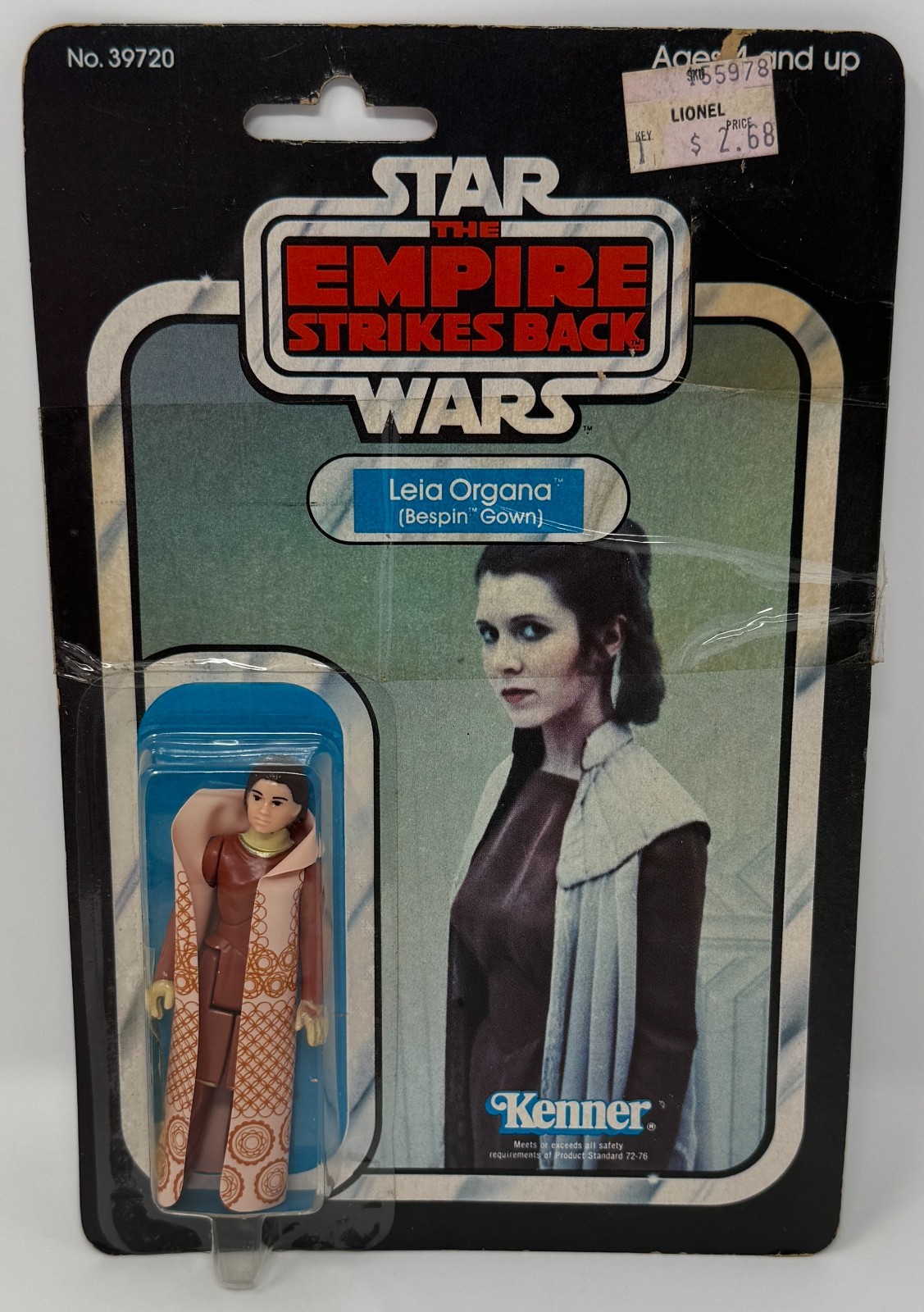 Star Wars ESB Leia Organa Bespin Gown 31 back 1980 Kenner action figure Star Wars ESB Leia Organa Bespin Gown 31 back 1980 Kenner action figure