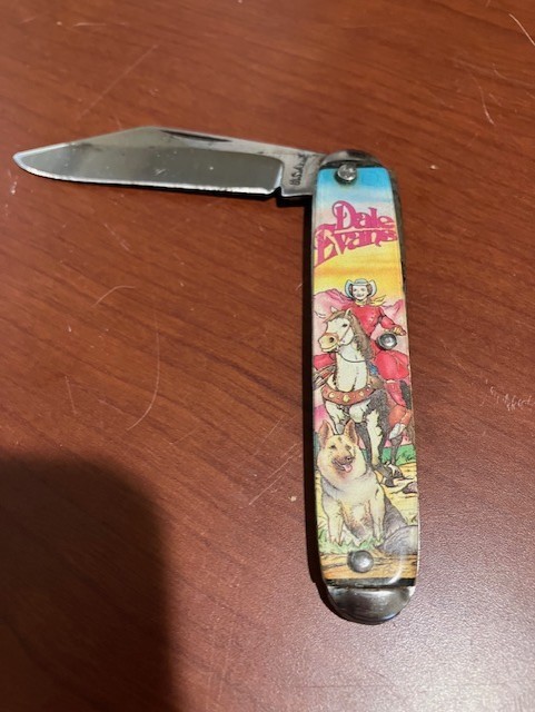 Dale Evans Pocket Knife Vintage USA