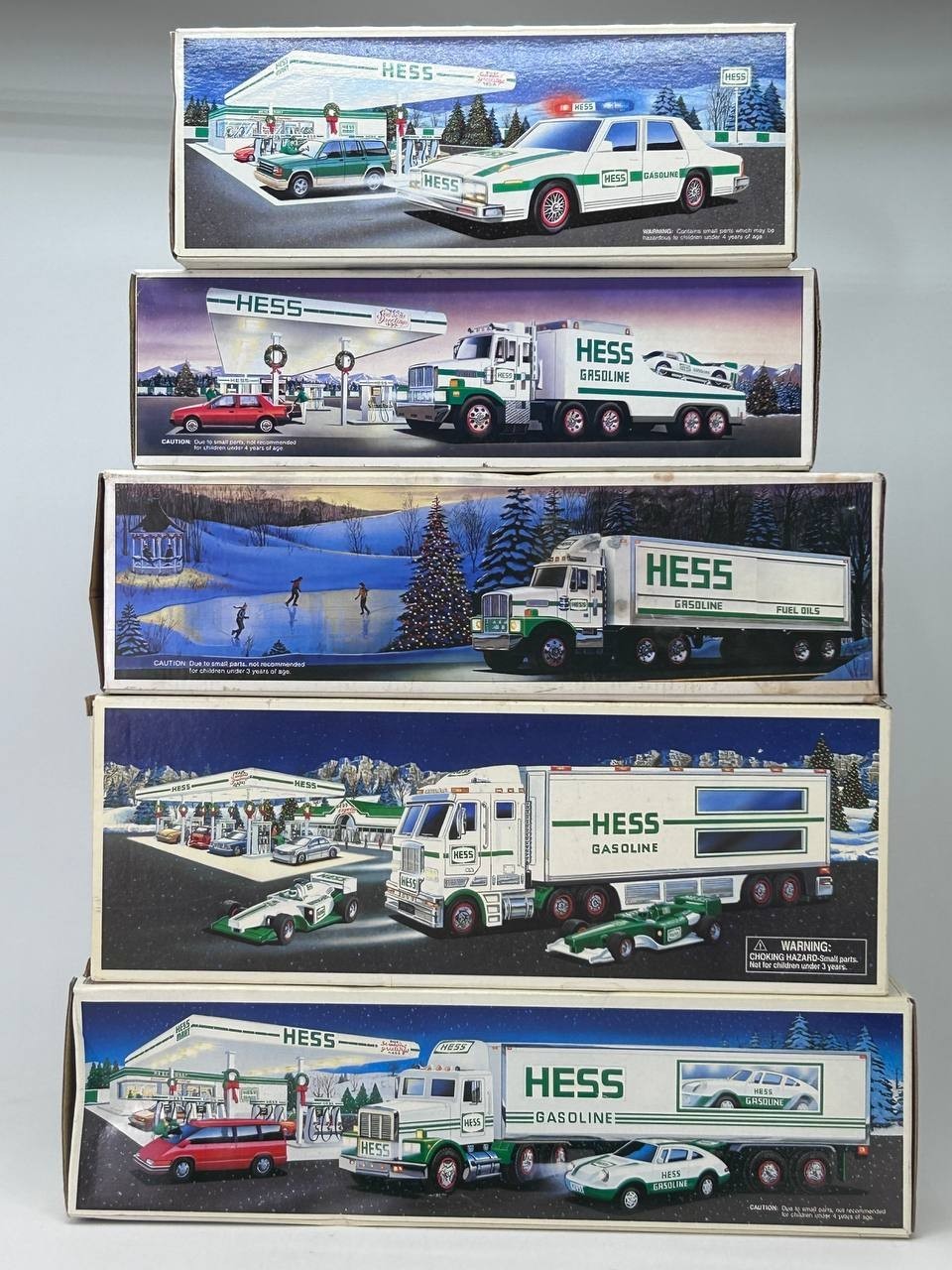 Hess Toy Trucks 1988 1992 1993 2003 Lot of 5 New Open Box READ Hess Toy Trucks 1988 1992 1993 2003 Lot of 5 New Open Box READ