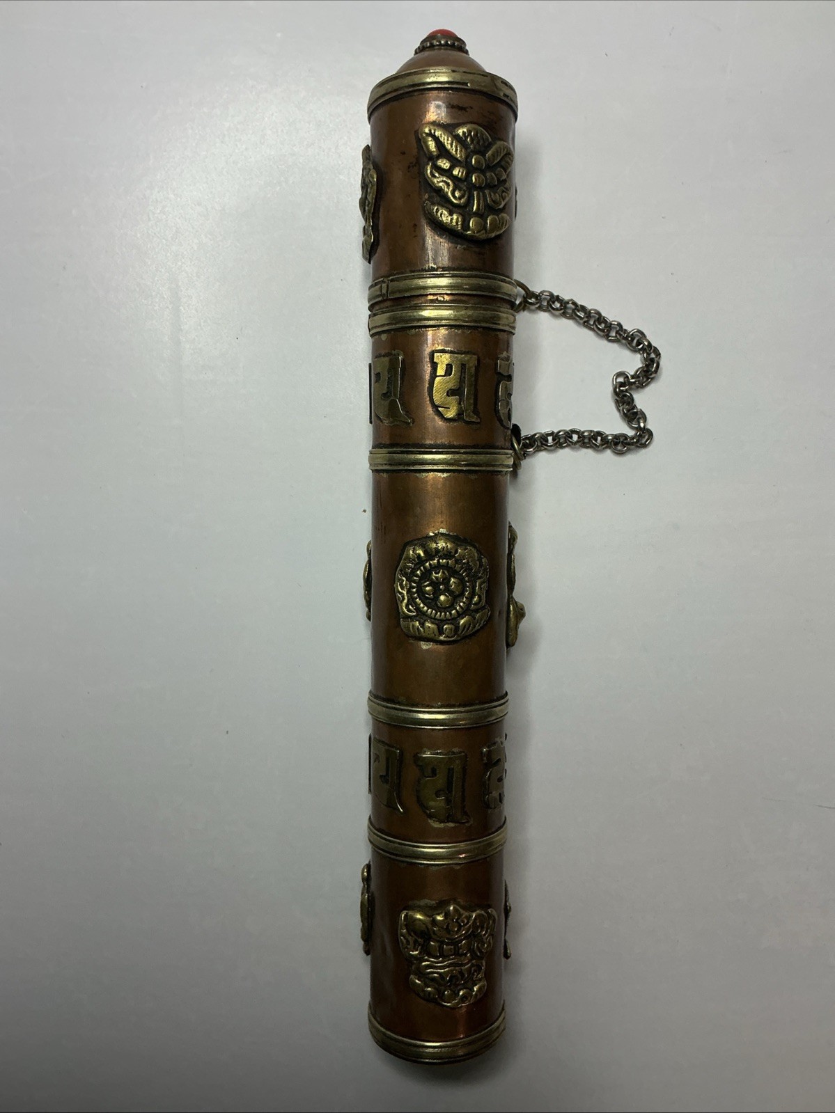 Buddhist Tibetan Incense Holder used Has Incense Sticks With It Please Read Buddhist Tibetan Incense Holder used Has Incense Sticks With It Please Read
