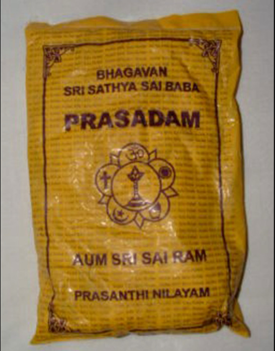 Pack Of 5 Sri Satya Sai Baba Holy Ash\