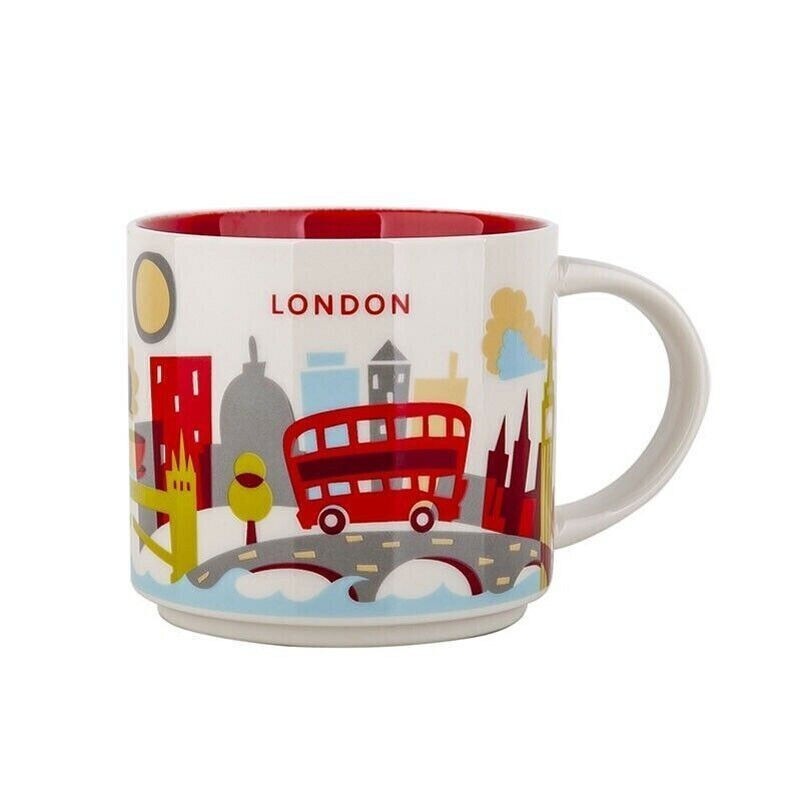 Starbucks 14oz London You Are Here Collection Ceramic Coffee Mug Souvenir Cup Starbucks 14oz London You Are Here Collection Ceramic Coffee Mug Souvenir Cup