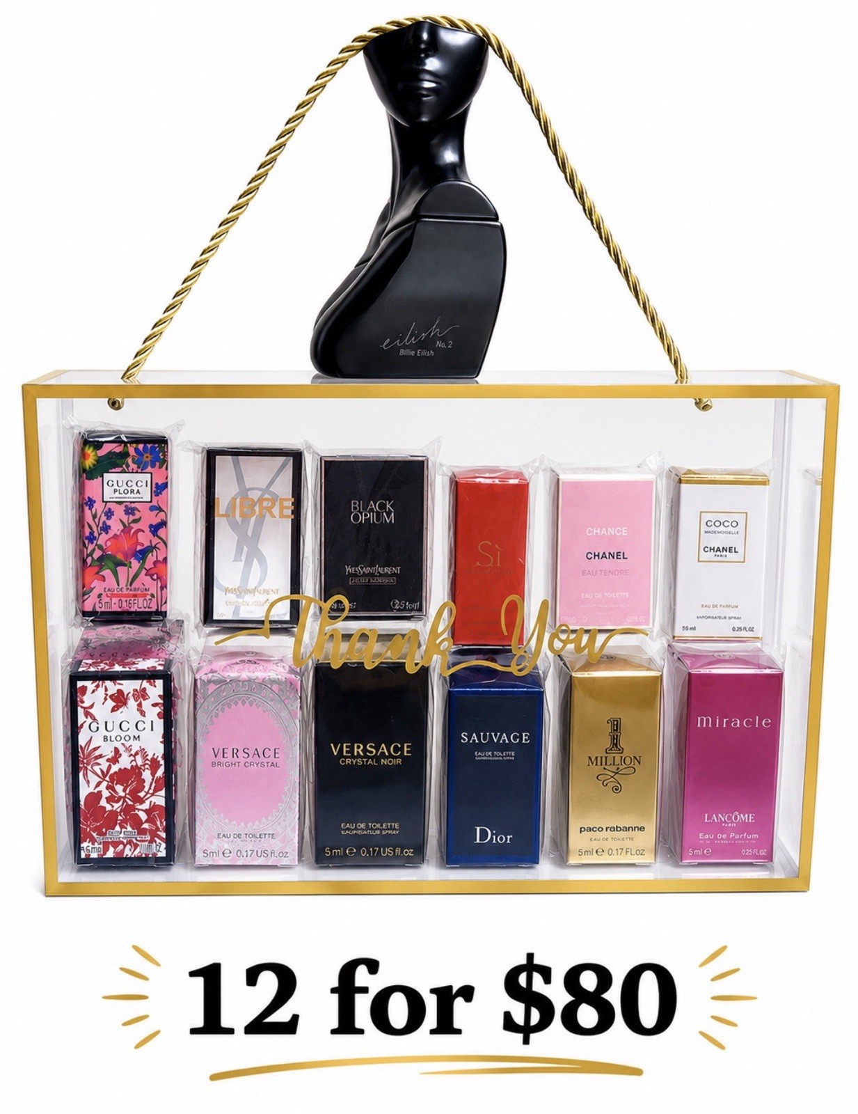 Versace Chanel Dior Armani YSL Gucci Perfume Miniature Collection Lot Versace Chanel Dior Armani YSL Gucci Perfume Miniature Collection Lot