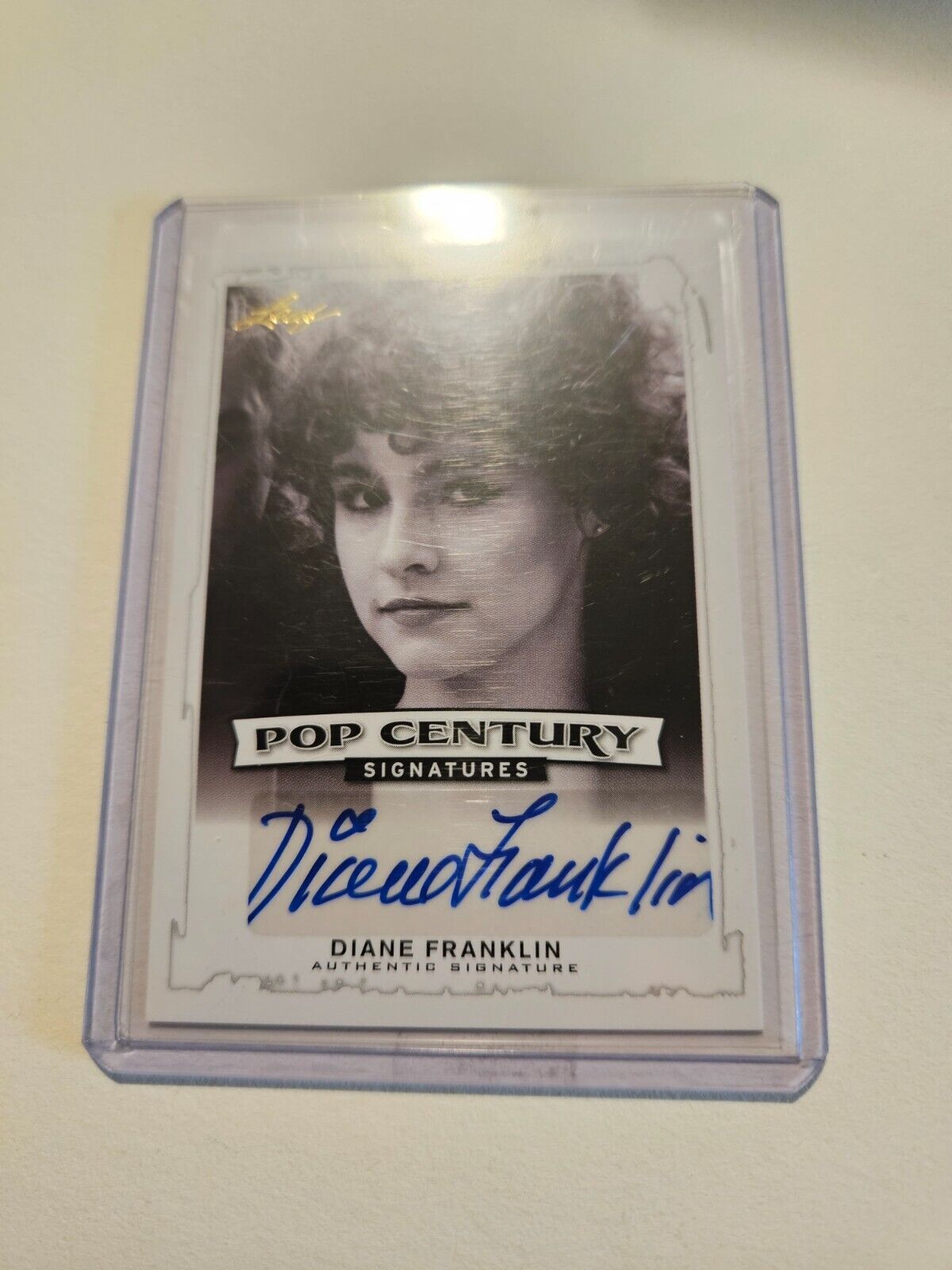 Leaf Pop Century Diane Franklin Autograph card