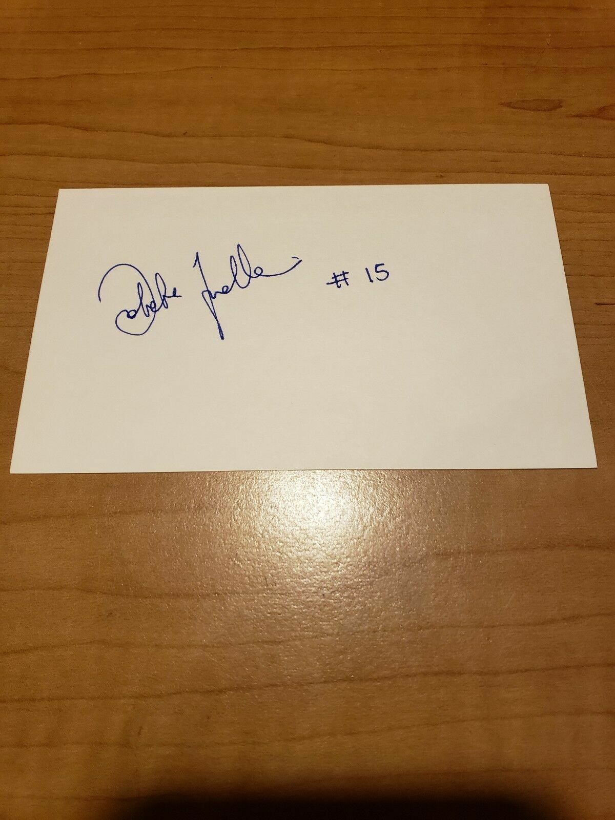 ADELE FROLLANI - SOCCER  -AUTHENTIC AUTOGRAPH SIGNED INDEX CARD - A6471