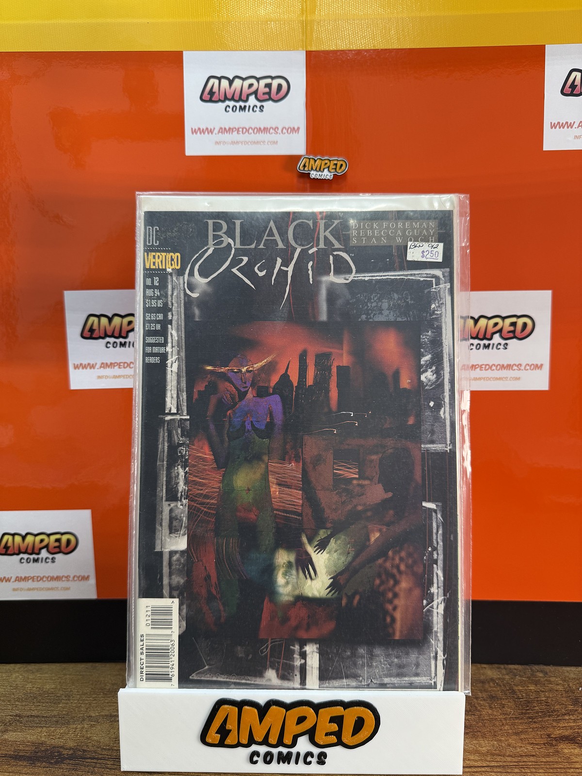 Black Orchid 12 DC Vertigo 1994 by Dick Foreman Rebecca Guay Black Orchid 12 DC Vertigo 1994 by Dick Foreman Rebecca Guay