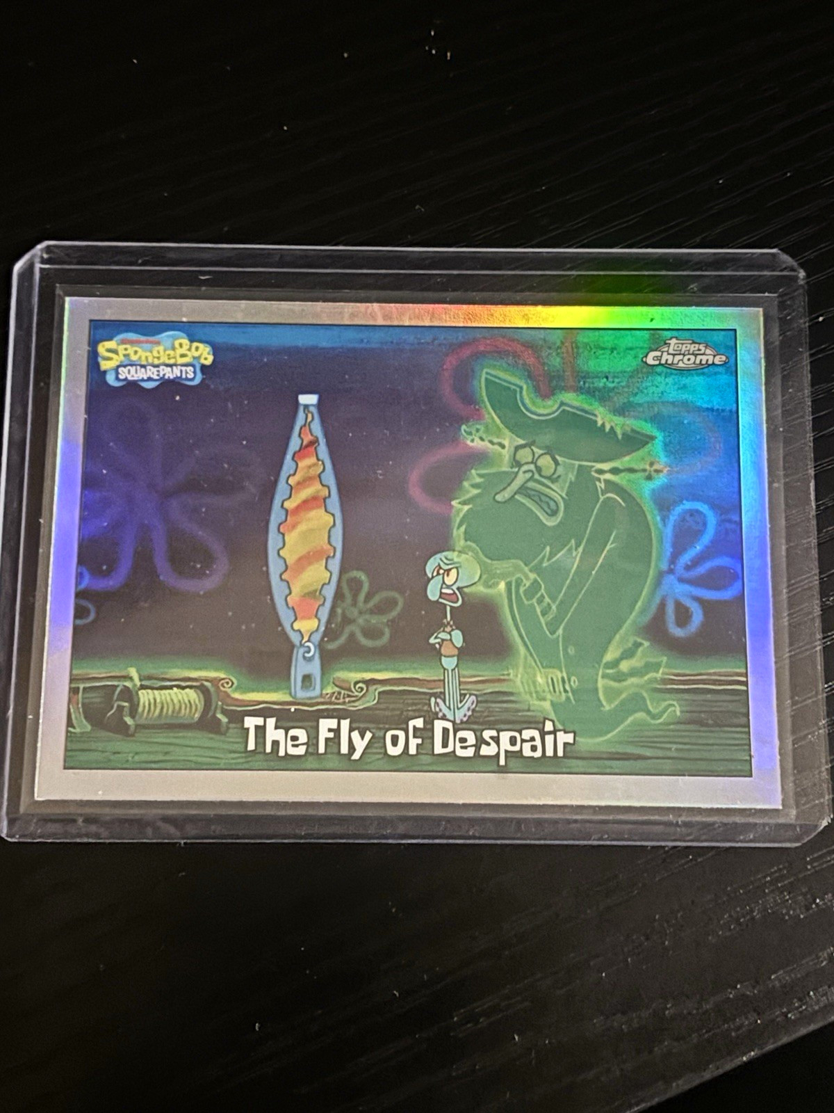 Topps 2025 Topps Chrome SpongeBob SquarePants #121 The Fly of Despair Refractor Topps 2025 Topps Chrome SpongeBob SquarePants #121 The Fly of Despair Refractor