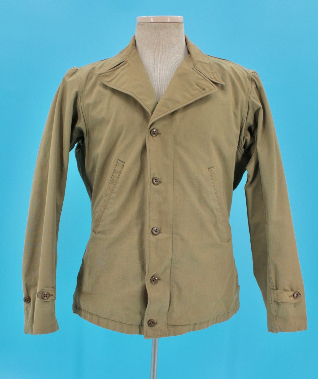 Men's VTG WWII US Army M-41 Parsons Field Jacket Sz 34 L WW2 Men's VTG WWII US Army M-41 Parsons Field Jacket Sz 34 L WW2