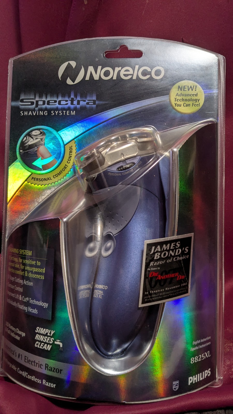 Norelco Spectra Shaving System James Bond 007 "Die Another Day" Edition
