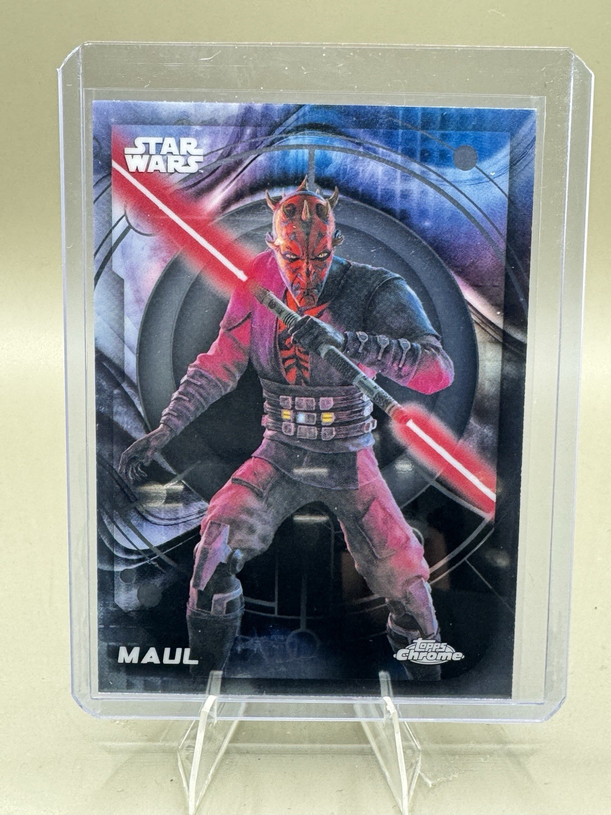 2026 Topps Chrome Star Wars Maul #146 Shadow Lord Darth Maul