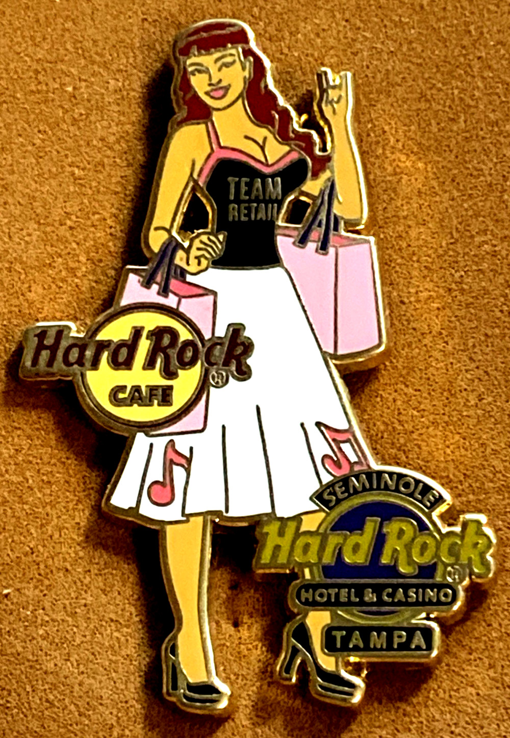 SEMINAL HARD ROCK HOTEL & CASINO TAMPA BAY TEAM RETAIL MEMBER LE 100 PIN SEMINAL HARD ROCK HOTEL & CASINO TAMPA BAY TEAM RETAIL MEMBER LE 100 PIN