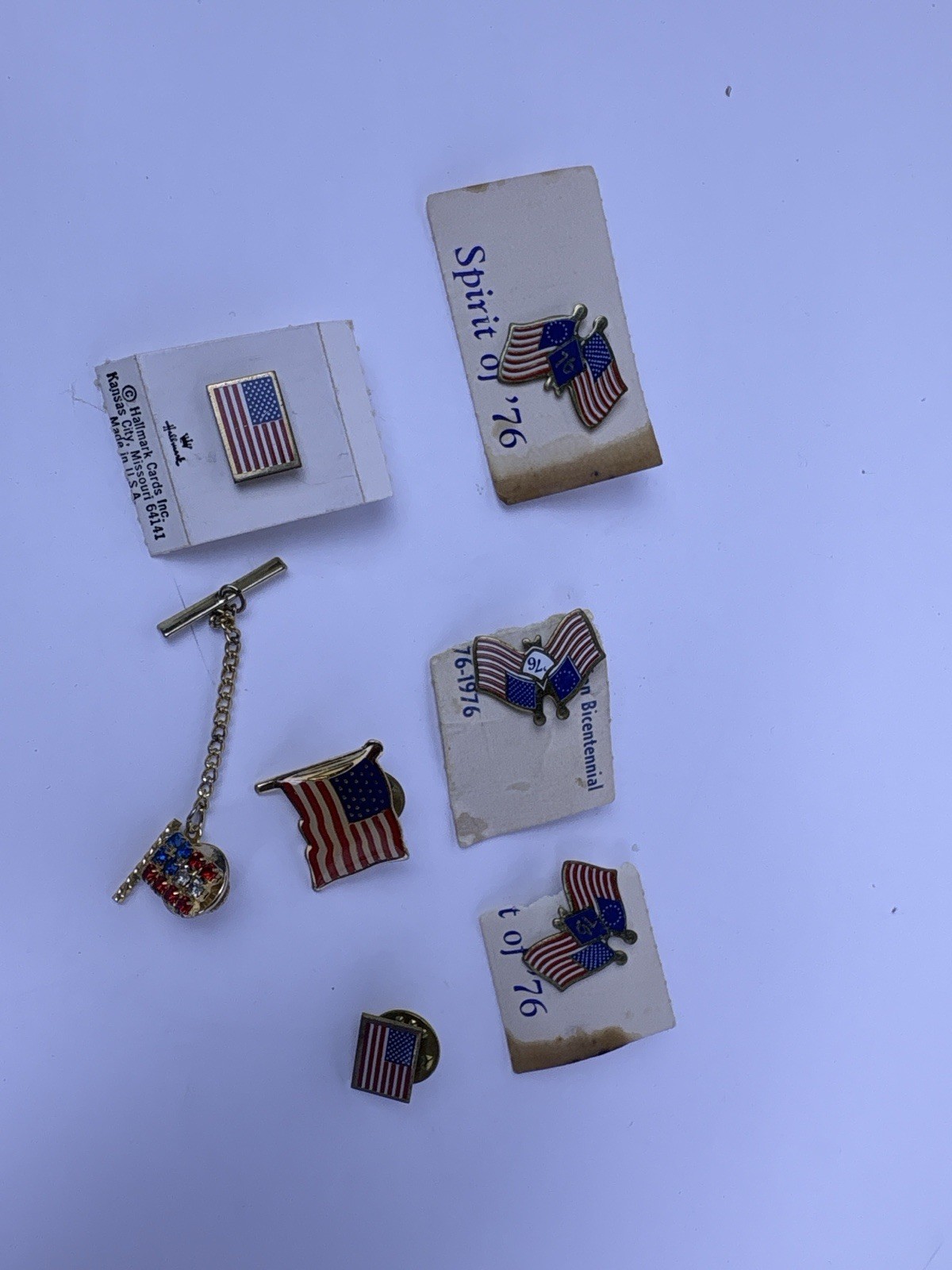 Vintage 1976 Bicentennial American Flag Lapel Pin Spirit Of ’76 Lot Of 10 Vintage 1976 Bicentennial American Flag Lapel Pin Spirit Of ’76 Lot Of 10