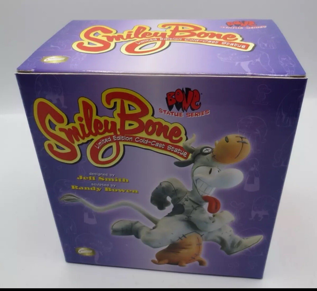 Jeff Smith Smiley BONE 1997 Limited Edition Cold Cast Statue # /2500 NEW
